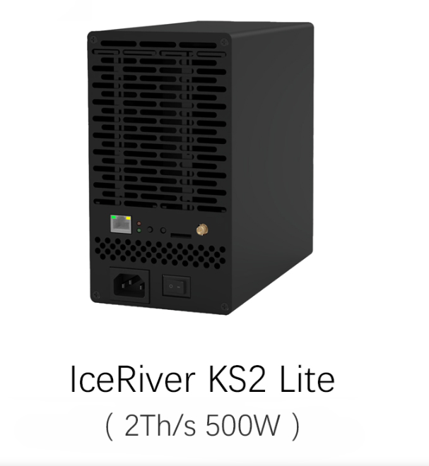 Mineur de pièces de monnaie IceRiver KS2 Lite 2Th/s 500W Kaspa Miner KAS