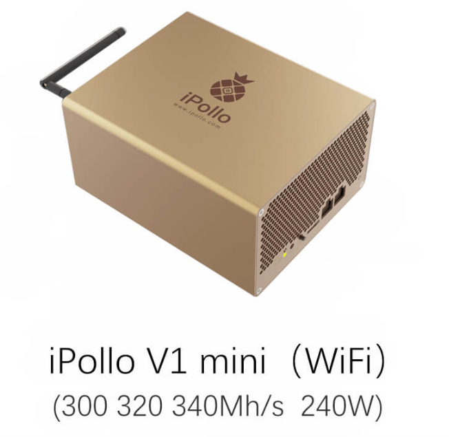 Machine minière iPollo V1 mini 300Mh/s Ethereum Classic Miner ETC