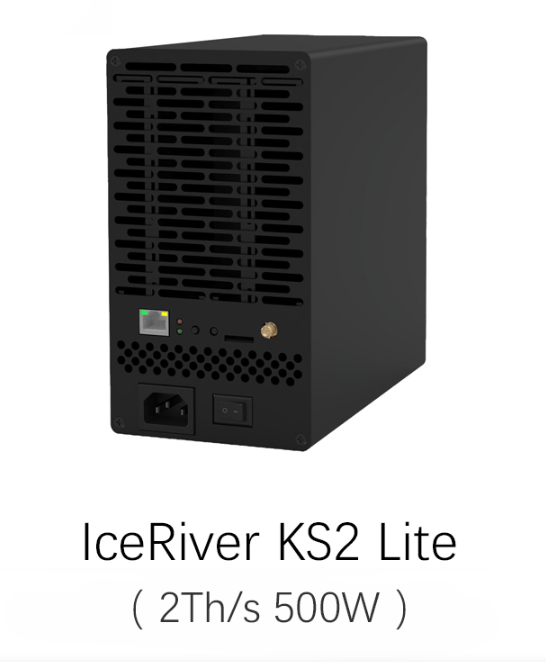 Mineur de pièces de monnaie IceRiver KS2 Lite 2Th/s 500W Kaspa Miner KAS
