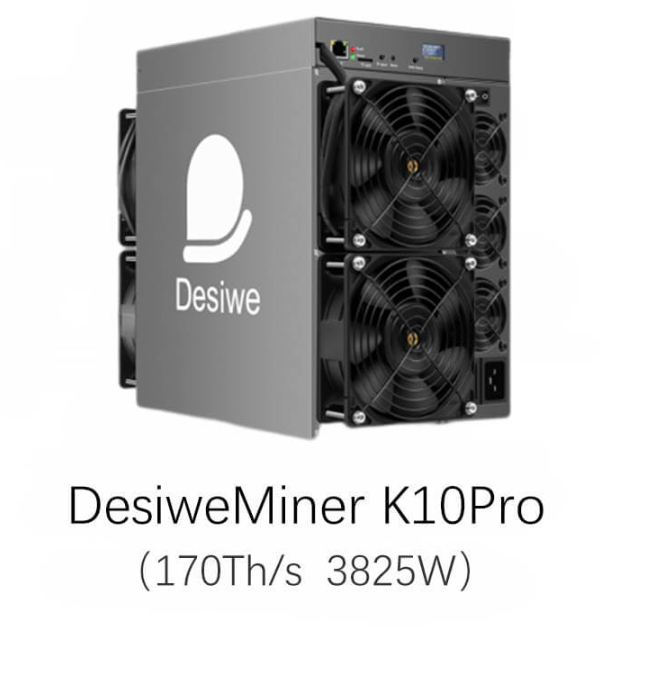 Mineur de Bitcoin DesiweMiner K10 Pro 170 TH/s 3825 W